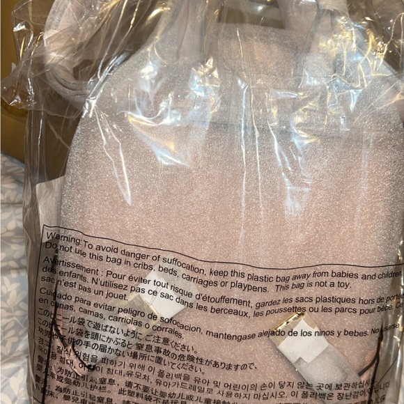 NWT Michael Kors MK pink blush/powder pink Jaycee backpack - Picture 4 of 4